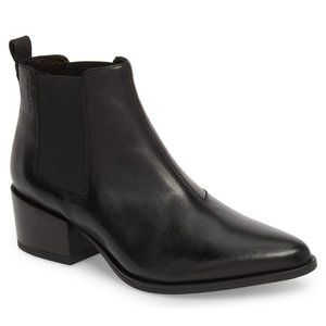Vagabond Black Leather Ankle Boot - EU 38